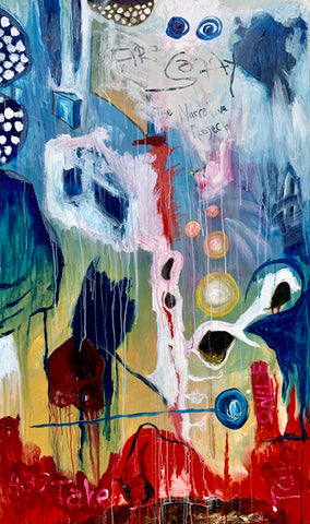Beds Are Burning  -  36”x60”